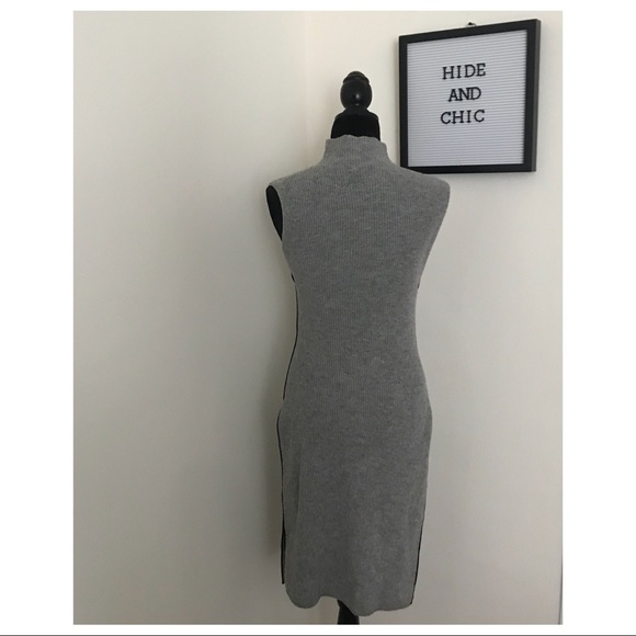 ALICE + OLIVIA SWEATER MIDI DRESS - Picture 7 of 8